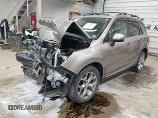 2015 Subaru Forester Touring z VIN JF2SJAUC4FH586763, wystawiony jako IAAI lot #42160456 z przebiegiem 59 412 mil mil oraz . Historia ofert i sprzedaży dostępna na DreamBid. Obrazek 2.