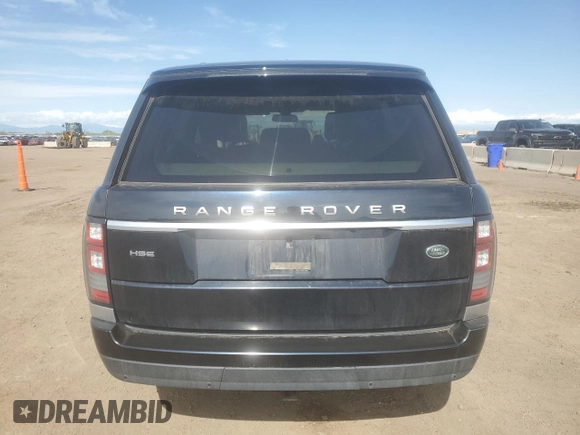 2014 Land Rover Range Rover HSE with VIN SALGS2WF1EA189350, listed as a Copart auction lot 55847345 with 114,410 mi miles and Clean Title. Bid and sale history available at DreamBid. Image 6.