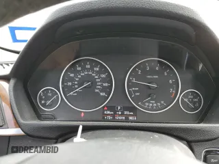 2013 BMW 3 Series 328i xDrive with VIN WBA3B3C5XDF540195, listed as a Copart auction lot 54256315 with 131,015 mi miles and Salvage title. Bid and sale history available at DreamBid. Image 9.