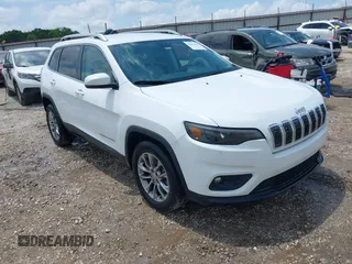2020 Jeep Cherokee Latitude Plus with VIN 1C4PJLLB5LD561205, listed as a IAAI auction lot 42413401 with 44,468 mi miles and . Bid and sale history available at DreamBid. Image 1.