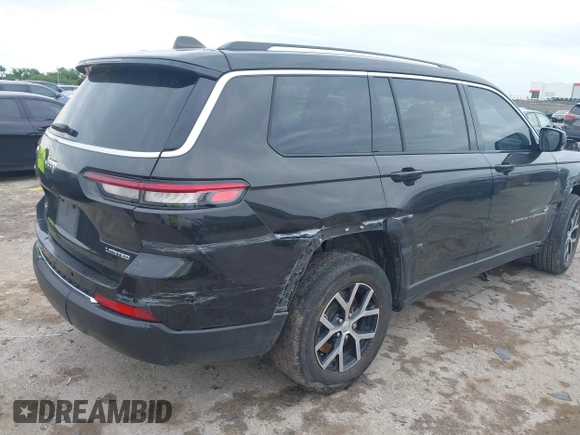 2023 Jeep Grand Cherokee Limited z VIN 1C4RJKBG2P8841694, wystawiony jako IAAI lot #42365314 z przebiegiem 59 987 mil mil oraz . Historia ofert i sprzedaży dostępna na DreamBid. Obrazek 4.