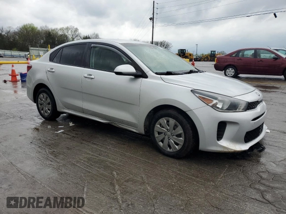 2020 Kia Rio LX with VIN 3KPA24AD3LE255745, listed as a Copart auction lot 51762075 with 99,284 mi miles and Salvage Title. Bid and sale history available at carsss.com. Image 4.