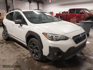 2023 Subaru Crosstrek Sport with VIN JF2GTHRC3PH242117, listed as a IAAI auction lot 41484394 with 31,037 mi miles. Bid and sale history available at carsss.com. Image 1.