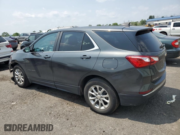 2021 Chevrolet Equinox LT with VIN 3GNAXKEV8ML391995, listed as a Copart auction lot 60400895 with 95,315 mi miles and Salvage title. Bid and sale history available at DreamBid. Image 2.