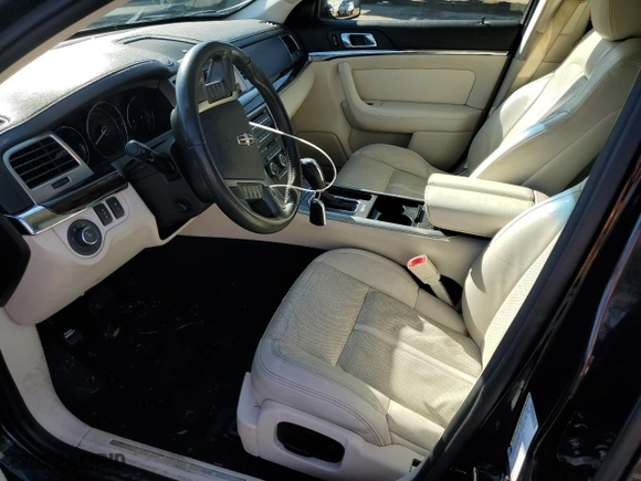 2010 Lincoln MKS with VIN 1LNHL9DR9AG616338, listed as a Copart auction lot 89277865 with 0 mi miles and Salvage Title. Bid and sale history available at carsss.com. Image 7.