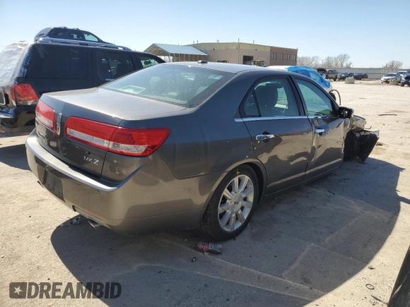 2012 Lincoln MKZ with VIN 3LNHL2GC6CR804129, listed as a Copart auction lot 49159795 with 105,188 mi miles and Salvage Title. Bid and sale history available at carsss.com. Image 3.