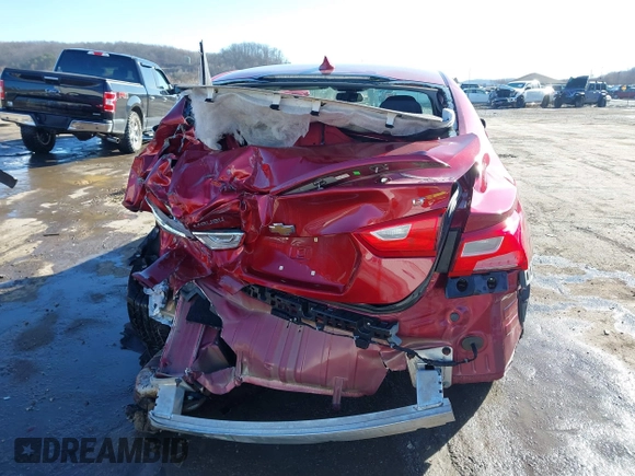 2018 Chevrolet Malibu LT with VIN 1G1ZD5ST1JF165398, listed as a IAAI auction lot 41785400 with 64,884 mi miles. Bid and sale history available at carsss.com. Image 16.