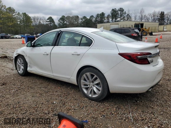 2014 Buick Regal with VIN 2G4GL5EX8E9254993, listed as a Copart auction lot 44699075 with 127,740 mi miles and Salvage Title. Bid and sale history available at DreamBid. Image 2.