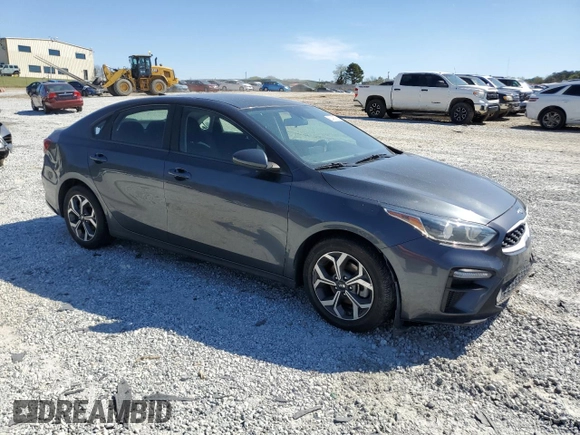 2019 Kia Forte LXS with VIN 3KPF24AD2KE116338, listed as a Copart auction lot 50497795 with 121,324 mi miles and Salvage Title. Bid and sale history available at DreamBid. Image 4.
