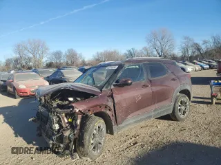 2023 Chevrolet TrailBlazer LT with VIN KL79MPS27PB096286, listed as a Copart auction lot 42974295 with 33,927 mi miles and Salvage Title. Bid and sale history available at carsss.com. Image 1.