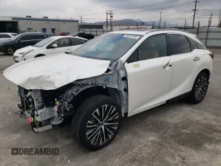 2024 Lexus RX with VIN JTJCHMAA8R2012500, listed as a Copart auction lot 76076794 with 10,035 mi miles and Salvage Title. Bid and sale history available at carsss.com. Image 1.