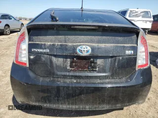 2012 Toyota Prius One with VIN JTDKN3DU7C1613014, listed as a Copart auction lot 47034215 with 0 mi miles and Salvage Title. Bid and sale history available at carsss.com. Image 6.