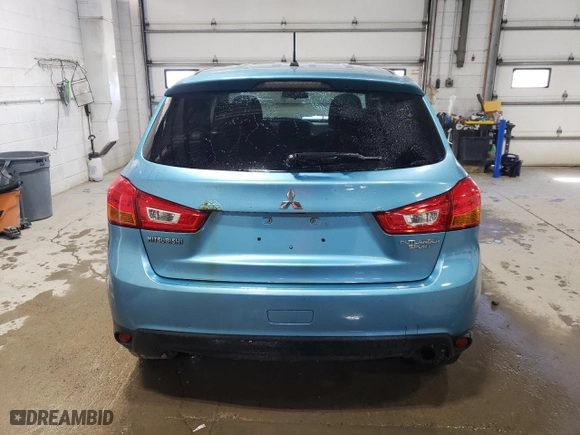 2013 Mitsubishi Outlander Sport ES with VIN 4A4AR3AU5DE018878, listed as a Copart auction lot 51965165 with 121,018 mi miles and Salvage Title. Bid and sale history available at carsss.com. Image 6.