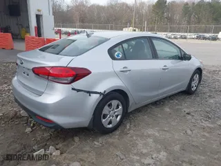 2017 Kia Forte LX with VIN 3KPFK4A77HE114104, listed as a IAAI auction lot 41779084 with 249,307 mi miles. Bid and sale history available at carsss.com. Image 4.