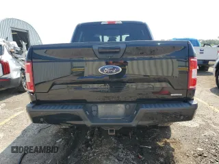 2018 Ford F-150 XL with VIN 1FTEW1EP1JFC00903, listed as a Copart auction lot 68488784 with 83,643 mi miles and Salvage Title. Bid and sale history available at DreamBid. Image 6.