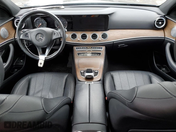 2018 Mercedes-Benz E 300 with VIN WDDZF4KB6JA354764, listed as a Copart auction lot 44742443 with 53,523 mi miles and . Bid and sale history available at DreamBid. Image 8.