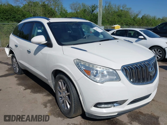 2014 Buick Enclave Leather with VIN 5GAKRBKD4EJ325568, listed as a IAAI auction lot 42007329 with 118,176 mi miles and . Bid and sale history available at DreamBid. Image 1.