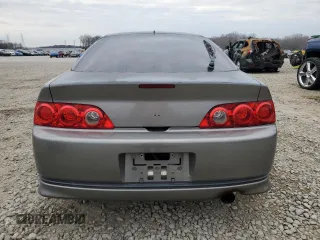 2006 Acura RSX Type-S Leather with VIN JH4DC53036S020336, listed as a Copart auction lot 47198475 with 107,500 mi miles and Salvage Title. Bid and sale history available at carsss.com. Image 6.