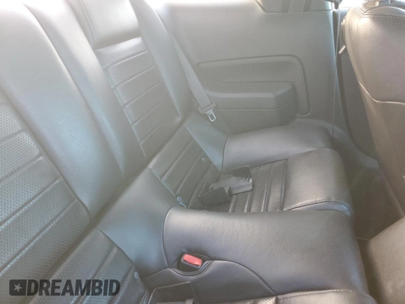 2008 Ford Mustang GT Deluxe with VIN 1ZVHT82H385152393, listed as a Copart auction lot 58991235 with 134,298 mi miles and Salvage title. Bid and sale history available at DreamBid. Image 10.