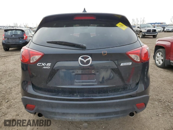 2016 Mazda CX-5 Touring with VIN JM3KE4CY8G0610653, listed as a Copart auction lot 53390375 with 125,142 mi miles and Salvage Title. Bid and sale history available at carsss.com. Image 6.
