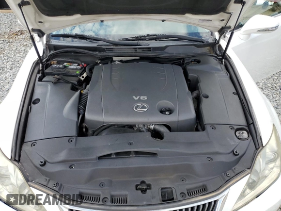 2010 Lexus IS 250 z VIN JTHBF5C21A2094623, wystawiony jako Copart lot #54893375 z przebiegiem 135 128 mil mil oraz Szkoda całkowita • Salvage title. Historia ofert i sprzedaży dostępna na DreamBid. Obrazek 11.