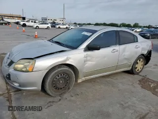 2005 Mitsubishi Galant ES z VIN 4A3AB36F35E052578, wystawiony jako Copart lot #54779195 z przebiegiem 333 528 mil mil oraz Szkoda całkowita • Salvage title. Historia ofert i sprzedaży dostępna na DreamBid. Obrazek 1.