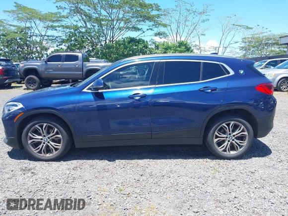2020 BMW X2 sDrive28i with VIN WBXYH9C05L5P25132, listed as a IAAI auction lot 42269935 with 55,508 mi miles and . Bid and sale history available at DreamBid. Image 14.