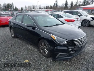 2017 Hyundai Sonata 2.4L with VIN 5NPE24AF4HH479399, listed as a IAAI auction lot 41906955 with 87,769 mi miles. Bid and sale history available at carsss.com. Image 1.
