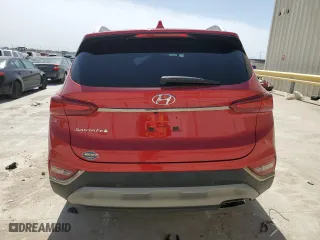 2020 Hyundai Santa Fe Limited with VIN 5NMS53AD7LH293316, listed as a Copart auction lot 49609505 with 7,352 mi miles and Salvage Title. Bid and sale history available at carsss.com. Image 6.