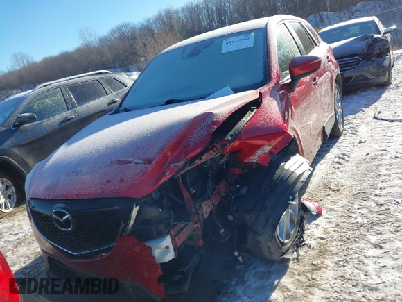 2015 Mazda CX-5 Grand Touring with VIN JM3KE4DY0F0538246, listed as a IAAI auction lot 41629662 with 87,788 mi miles. Bid and sale history available at carsss.com. Image 13.
