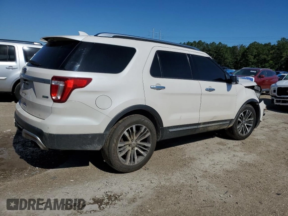 2017 Ford Explorer Platinum с VIN 1FM5K8HT6HGB87448, выставлен на аукционе Copart как лот 55605635 с пробегом 136 626 миль миль и Списание • Salvage title. История ставок и продаж доступна на DreamBid. Изображение 3.