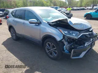 2020 Honda CR-V EX-L with VIN 5J6RW2H80LA022181, listed as a IAAI auction lot 42160834 with 18,638 mi miles and . Bid and sale history available at DreamBid. Image 1.
