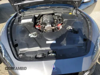 2019 Maserati GranTurismo Sport z VIN ZAM45VMAXK0312263, wystawiony jako Copart lot #58569595 z przebiegiem 4 574 mil mil oraz Szkoda całkowita • Salvage title. Historia ofert i sprzedaży dostępna na DreamBid. Obrazek 11.