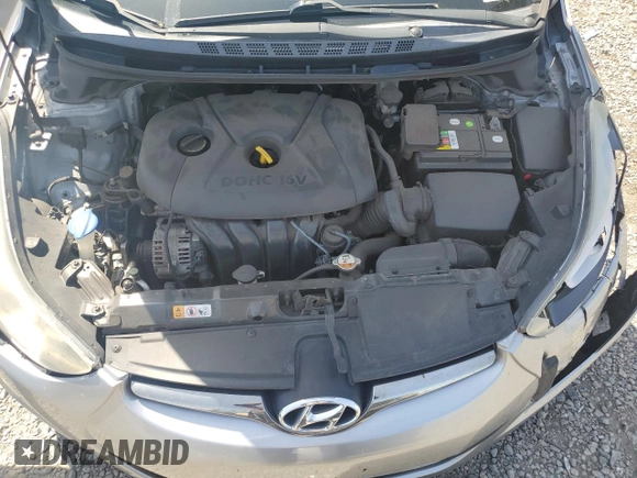 2015 Hyundai Elantra SE with VIN 5NPDH4AE3FH585499, listed as a Copart auction lot 61056805 with 126,452 mi miles and Salvage title. Bid and sale history available at DreamBid. Image 11.
