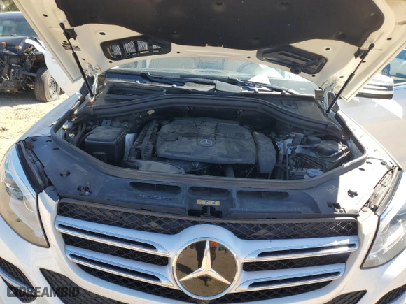 2016 Mercedes-Benz GLE with VIN 4JGDA5HB2GA758102, listed as a Copart auction lot 48743345 with 76,577 mi miles and Clean Title. Bid and sale history available at carsss.com. Image 12.
