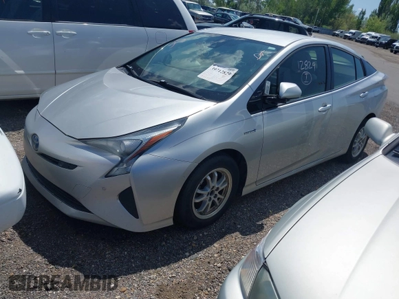 2018 Toyota Prius Two with VIN JTDKBRFU3J3068097, listed as a IAAI auction lot 42178684 with 335,391 mi miles and . Bid and sale history available at DreamBid. Image 17.