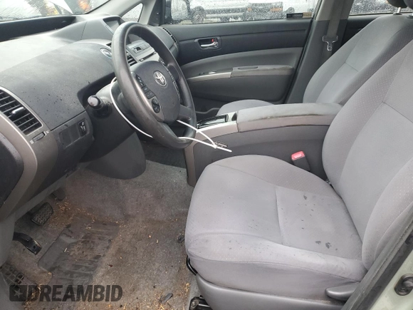 2008 Toyota Prius with VIN JTDKB20U887717833, listed as a Copart auction lot 50838735 with 207,650 mi miles and Salvage Title. Bid and sale history available at DreamBid. Image 7.