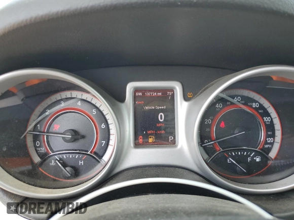 2012 Dodge Journey SXT with VIN 3C4PDDBG3CT170994, listed as a Copart auction lot 56558175 with 137,724 mi miles and Clean title. Bid and sale history available at DreamBid. Image 9.