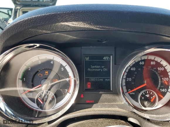 2012 Dodge Durango Crew with VIN 1C4SDJDT7CC205020, listed as a Copart auction lot 85093994 with 130,011 mi miles and Salvage Title. Bid and sale history available at carsss.com. Image 9.