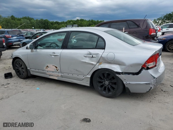 2010 Honda Civic Sdn LX with VIN 2HGFA1F50AH316710, listed as a Copart auction lot 75385434 with 111,456 mi miles and Salvage Title. Bid and sale history available at carsss.com. Image 2.