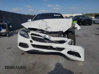 2018 Mercedes-Benz C with VIN WDDWJ4JBXJF717766, listed as a Copart auction lot 54527695 with 85,799 mi miles and Clean Title. Bid and sale history available at carsss.com. Image 5.