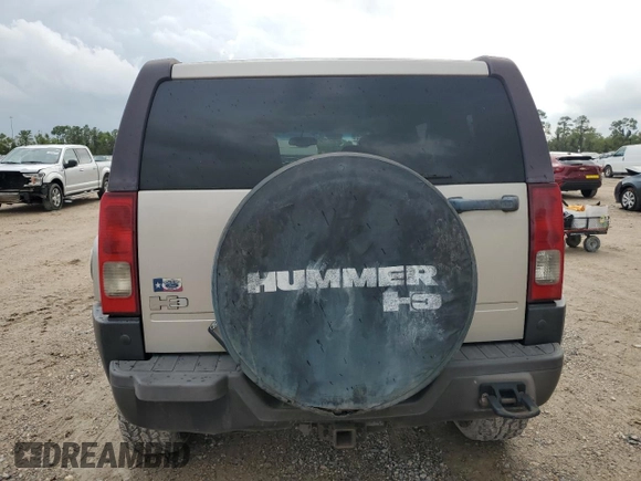 2006 Hummer H3 z VIN 5GTDN136368181140, wystawiony jako Copart lot #64177084 z przebiegiem 106 022 mil mil oraz Tytuł czysty. Historia ofert i sprzedaży dostępna na DreamBid. Obrazek 6.