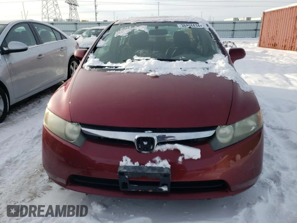 2006 Honda Civic LX z VIN 1HGFA16596L139892, wystawiony jako Copart lot #63172974 z przebiegiem 187 228 mil mil oraz Nie do naprawy • Non repairable. Historia ofert i sprzedaży dostępna na DreamBid. Obrazek 5.