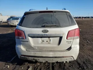 2013 Kia Sorento SX with VIN 5XYKWDA23DG381678, listed as a Copart auction lot 46503395 with 119,364 mi miles and Salvage Title. Bid and sale history available at carsss.com. Image 6.