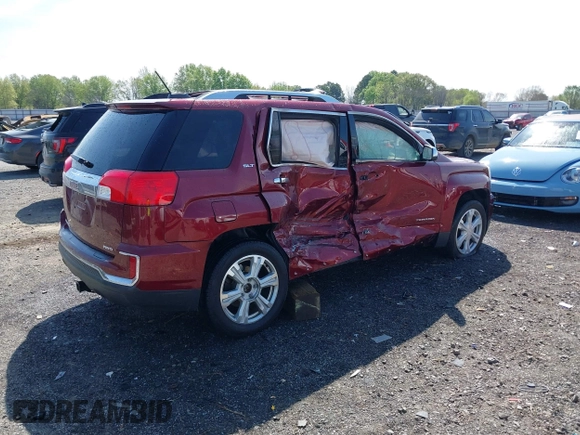 2017 GMC Terrain SLT z VIN 2GKFLUEK8H6103046, wystawiony jako IAAI lot #41923795 z przebiegiem 86 281 mil mil oraz . Historia ofert i sprzedaży dostępna na DreamBid. Obrazek 4.