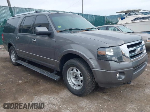 2014 Ford Expedition Max Limited z VIN 1FMJK2A56EEF38745, wystawiony jako IAAI lot #42327104 z przebiegiem 148 831 mil mil oraz . Historia ofert i sprzedaży dostępna na DreamBid. Obrazek 1.
