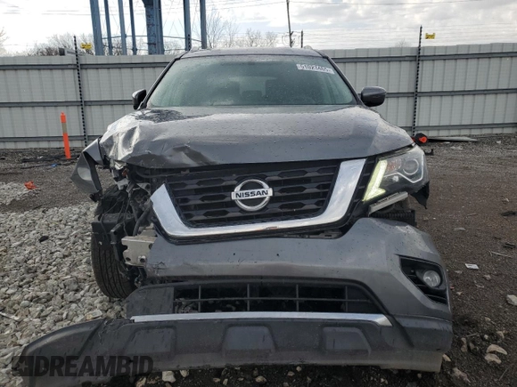 2018 Nissan Pathfinder SV with VIN 5N1DR2MNXJC629821, listed as a Copart auction lot 51023465 with 64,270 mi miles and Salvage Title. Bid and sale history available at carsss.com. Image 5.