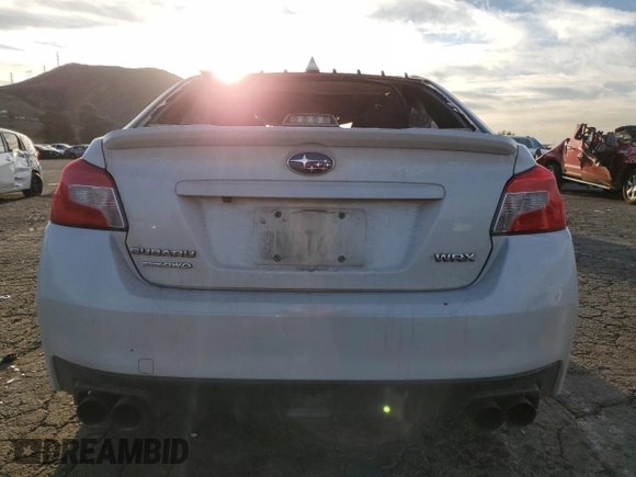 2020 Subaru WRX with VIN JF1VA1A60L9808723, listed as a Copart auction lot 42851725 with Not Provided miles and Salvage Title. Bid and sale history available at carsss.com. Image 6.