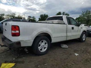2007 Ford F-150 XL with VIN 1FTRF12217NA15470, listed as a Copart auction lot 55898825 with 204,078 mi miles and Clean title. Bid and sale history available at DreamBid. Image 3.