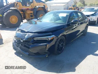 2024 Honda Civic Sedan Sport with VIN 2HGFE2F53RH580123, listed as a IAAI auction lot 41720222 with 23,196 mi miles. Bid and sale history available at carsss.com. Image 17.